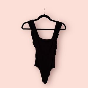 2 for $10! Forever 21 black sexy onesie tank bodysuit
